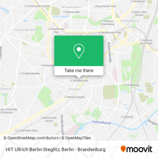 HIT Ullrich Berlin-Steglitz map