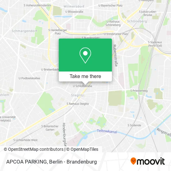 APCOA PARKING map