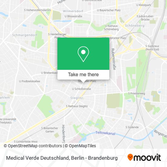 Карта Medical Verde Deutschland