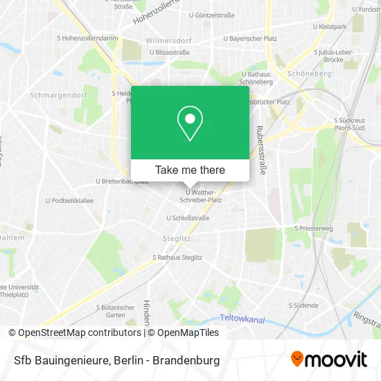 Sfb Bauingenieure map