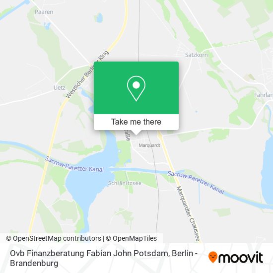 Ovb Finanzberatung Fabian John Potsdam map