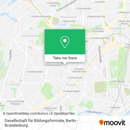 Gesellschaft für Bildungsformate map