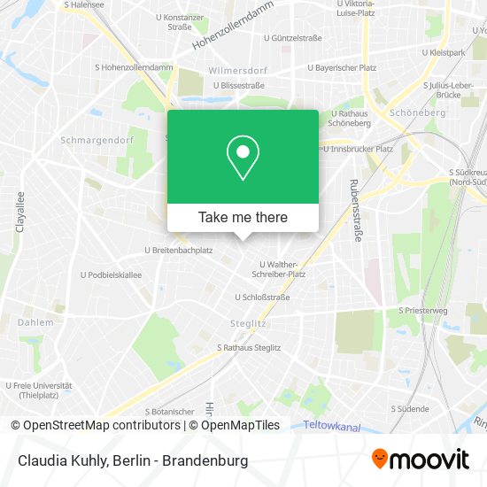 Claudia Kuhly map