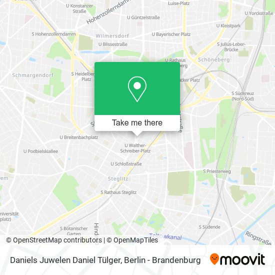 Daniels Juwelen Daniel Tülger map