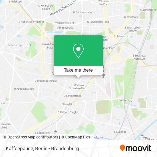 Карта Kaffeepause