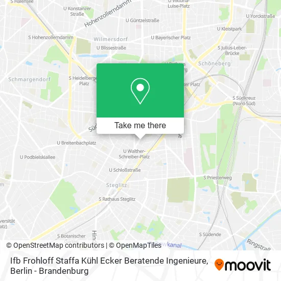 Карта Ifb Frohloff Staffa Kühl Ecker Beratende Ingenieure
