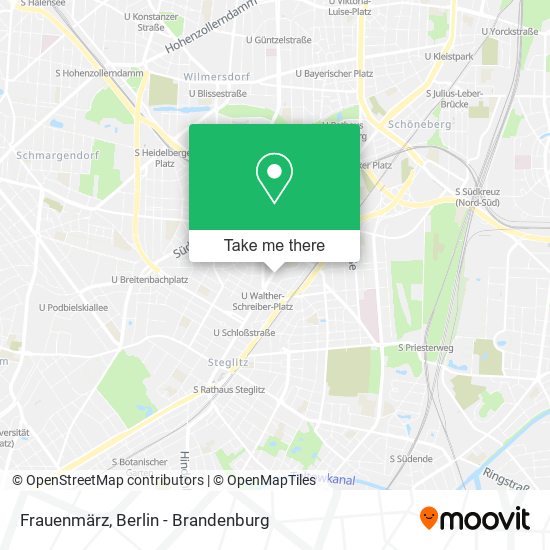 Frauenmärz map