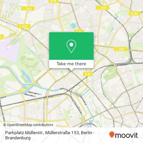 Parkplatz Müllerstr., Müllerstraße 153 map