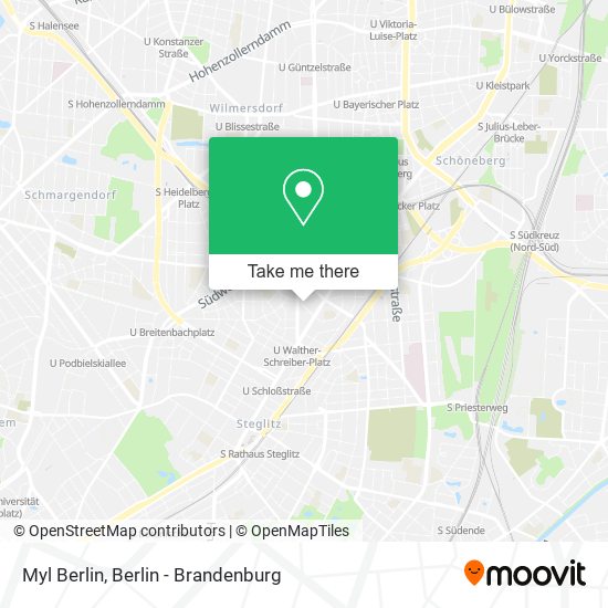 Карта Myl Berlin