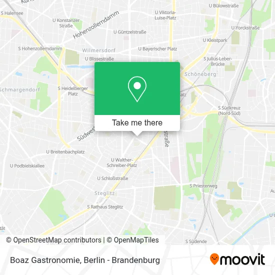 Boaz Gastronomie map