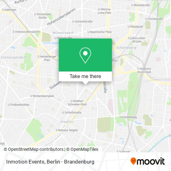 Inmotion Events map