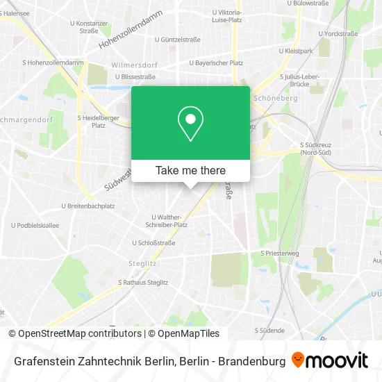 Карта Grafenstein Zahntechnik Berlin