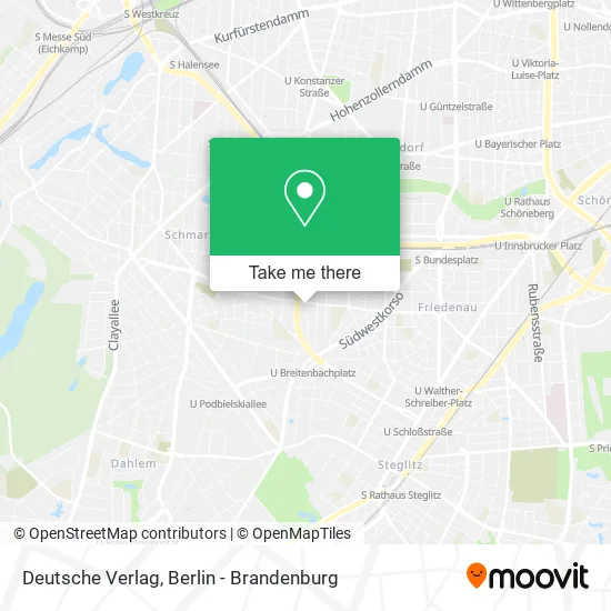 Deutsche Verlag map