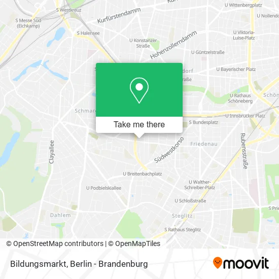 Bildungsmarkt map