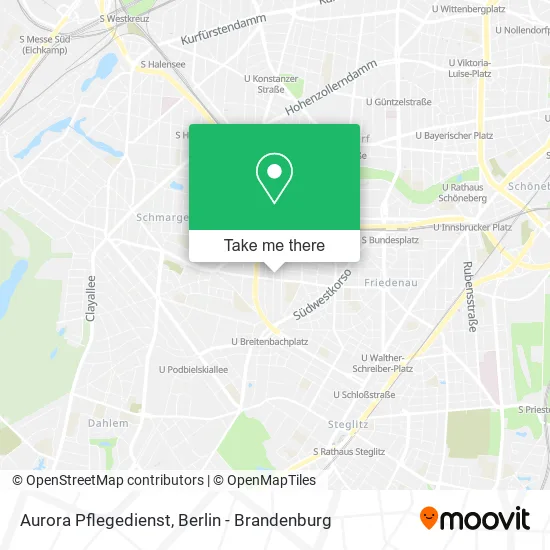 Aurora Pflegedienst map