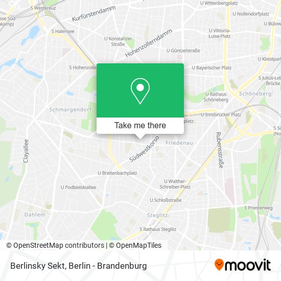Berlinsky Sekt map