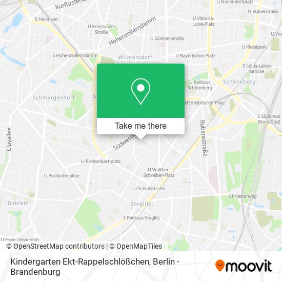 Kindergarten Ekt-Rappelschlößchen map