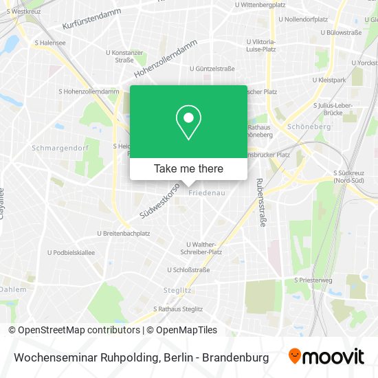 Wochenseminar Ruhpolding map