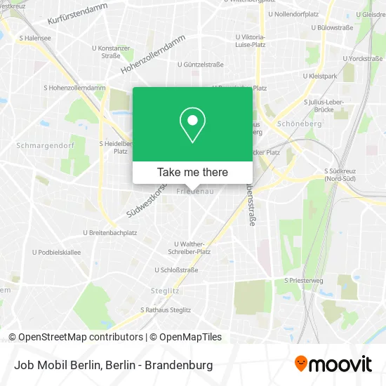 Карта Job Mobil Berlin