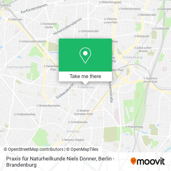 Praxis für Naturheilkunde Niels Donner map