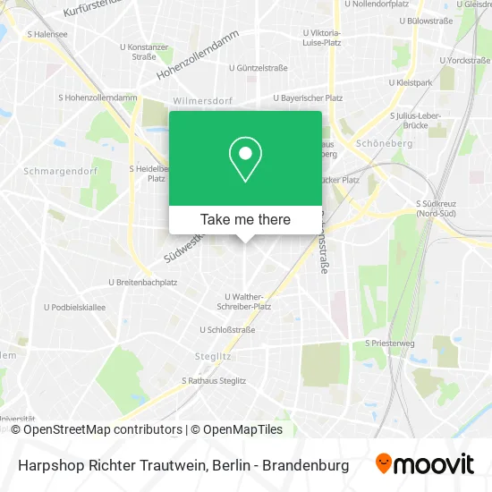 Карта Harpshop Richter Trautwein