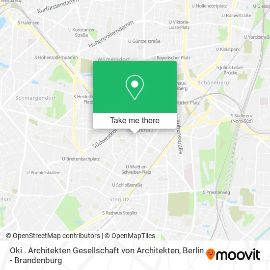 Oki . Architekten Gesellschaft von Architekten map