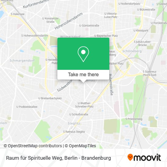 Карта Raum für Spirituelle Weg