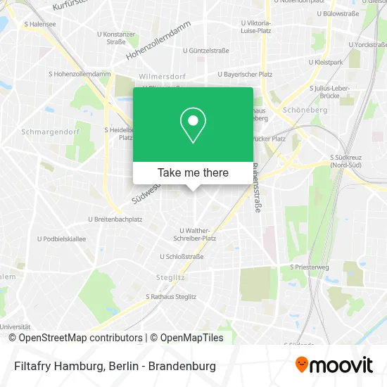Filtafry Hamburg map