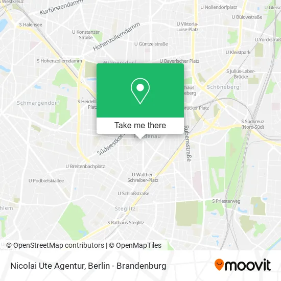 Карта Nicolai Ute Agentur