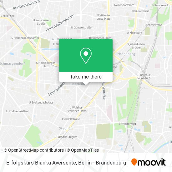 Erfolgskurs Bianka Aversente map