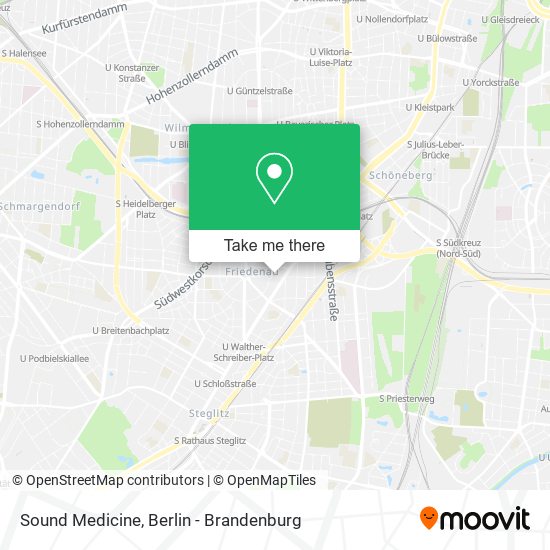 Sound Medicine map