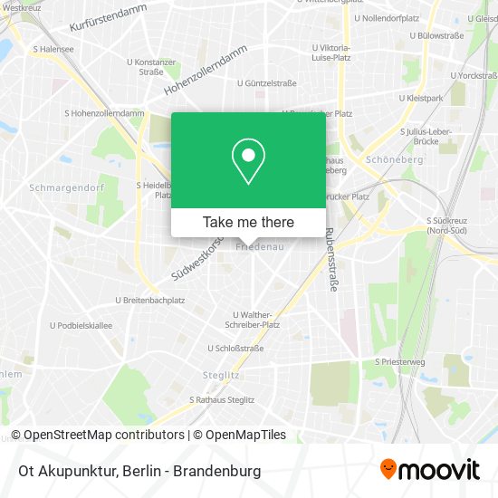 Карта Ot Akupunktur