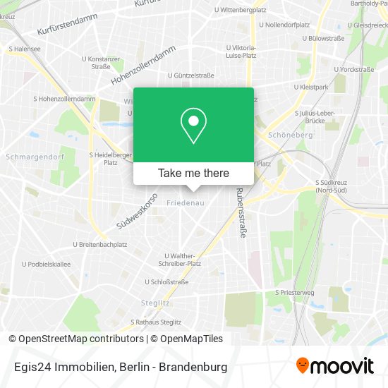 Egis24 Immobilien map