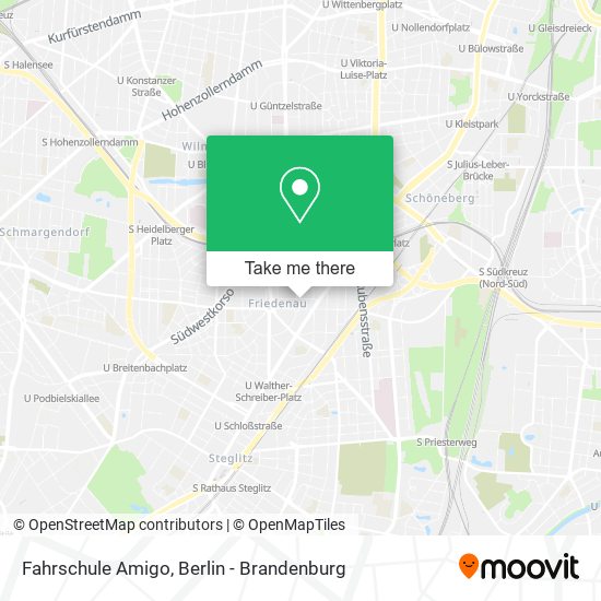 Fahrschule Amigo map