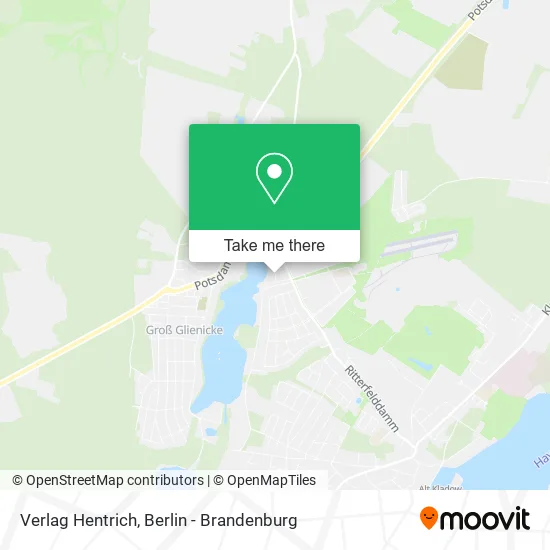 Карта Verlag Hentrich