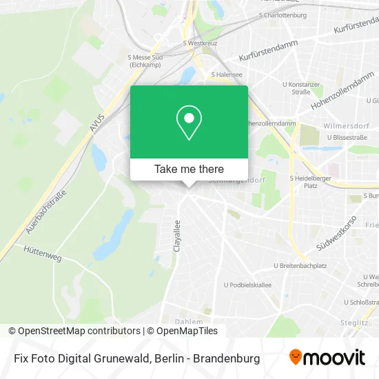 Карта Fix Foto Digital Grunewald