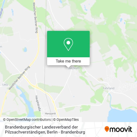 Brandenburgischer Landesverband der Pilzsachverständigen map