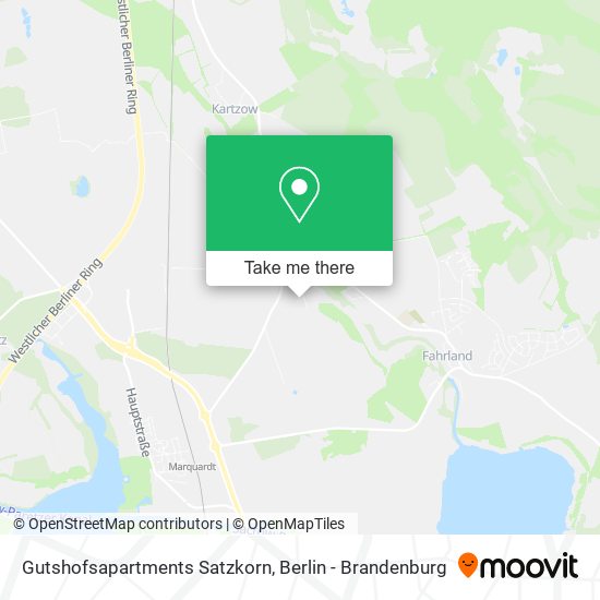 Gutshofsapartments Satzkorn map