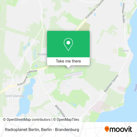 Radioplanet Berlin map