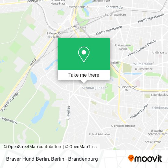 Карта Braver Hund Berlin