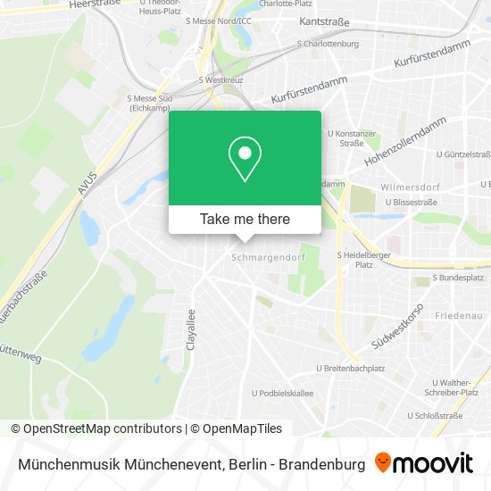 Münchenmusik Münchenevent map