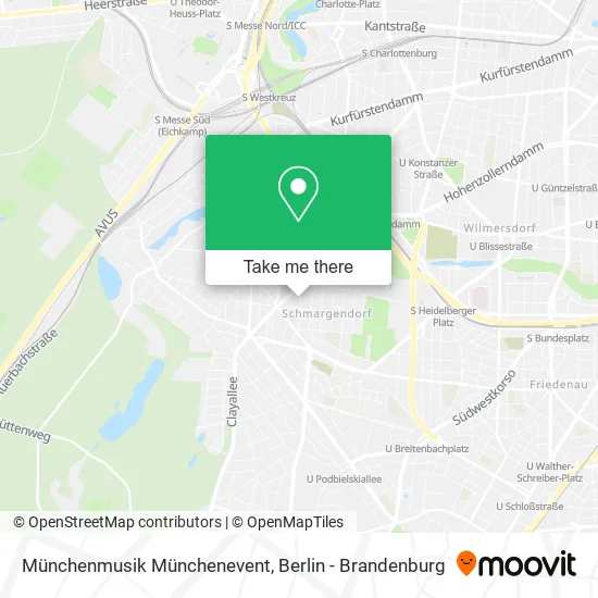 Карта Münchenmusik Münchenevent