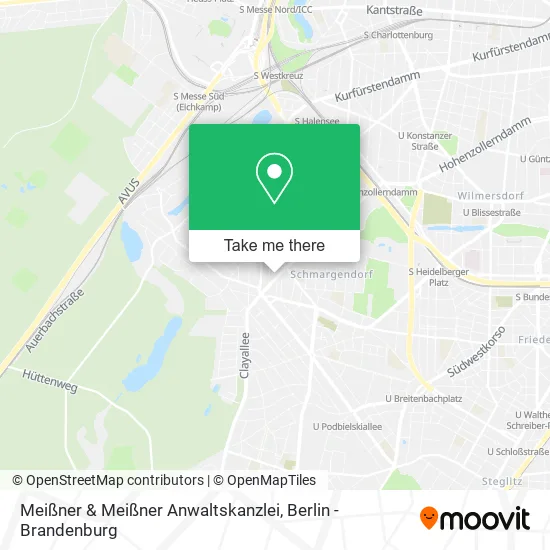 Карта Meißner & Meißner Anwaltskanzlei