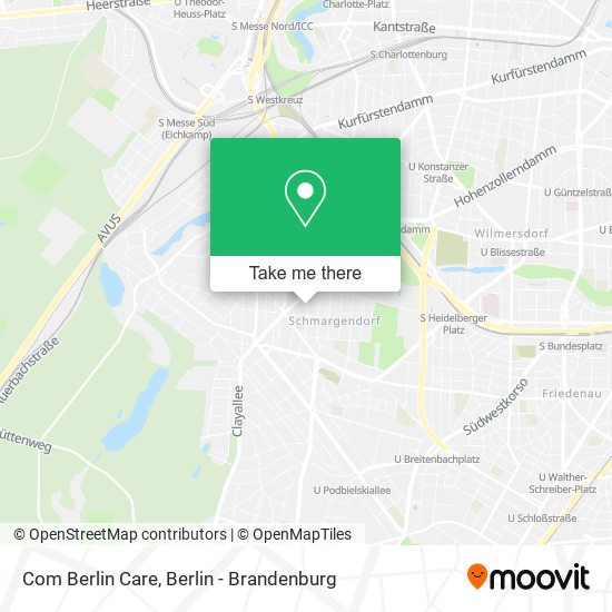 Com Berlin Care map