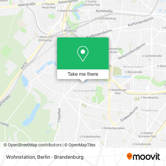 Wohnstation map