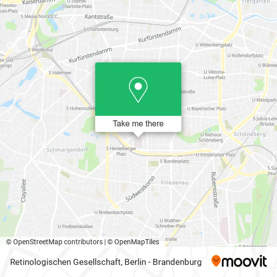 Retinologischen Gesellschaft map