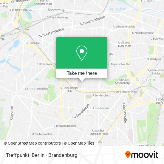 Карта Treffpunkt