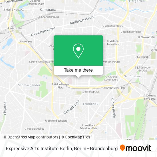 Expressive Arts Institute Berlin map