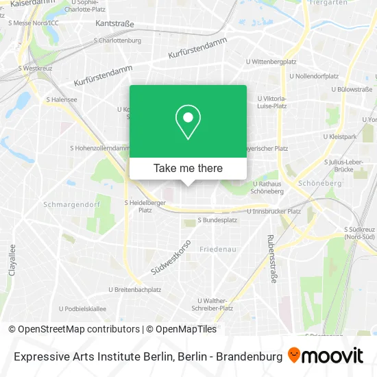 Карта Expressive Arts Institute Berlin