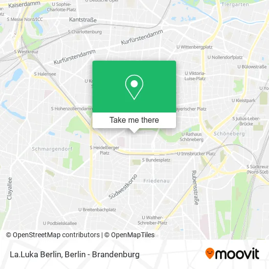La.Luka Berlin map